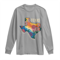Texas Floral Boho Long Sleeve Shirt For the Love of the Texas Hill Country Southern Pride - Wonder Print Shop