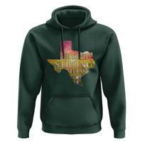 Hill Country Strong Texas Hoodie Sunset Bluebonnet Resilience - Wonder Print Shop