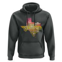 Hill Country Strong Texas Hoodie Sunset Bluebonnet Resilience - Wonder Print Shop