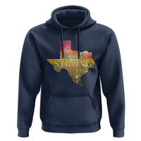Hill Country Strong Texas Hoodie Sunset Bluebonnet Resilience - Wonder Print Shop