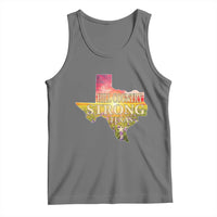 Hill Country Strong Texas Tank Top Sunset Bluebonnet Resilience - Wonder Print Shop
