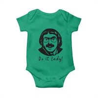 Funny Do It Lady Baby Onesie Mustache Guy Meme Parody - Wonder Print Shop