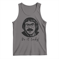 Funny Do It Lady Tank Top Mustache Guy Meme Parody - Wonder Print Shop