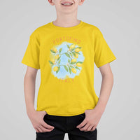Portofino Italy Lemons T Shirt For Kid Vintage Coastal Europe Travel Summer Vibe Aesthetic - Wonder Print Shop