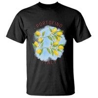 Portofino Italy Lemons T Shirt Vintage Coastal Europe Travel Summer Vibe Aesthetic - Wonder Print Shop