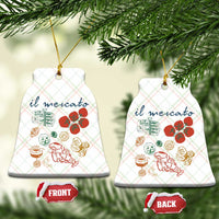 Il Mercato Italian Food Market Aesthetic Ceramic Ornament Summer Amalfi Coast La Dolce Vita - Wonder Print Shop