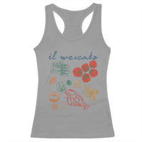 Il Mercato Italian Food Market Aesthetic Racerback Tank Top Summer Amalfi Coast La Dolce Vita TS02
