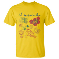 Il Mercato Italian Food Market Aesthetic T Shirt Summer Amalfi Coast La Dolce Vita TS02