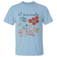 Il Mercato Italian Food Market Aesthetic T Shirt Summer Amalfi Coast La Dolce Vita TS02