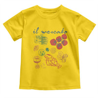 Il Mercato Italian Food Market Aesthetic Toddler T Shirt Summer Amalfi Coast La Dolce Vita TS02