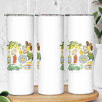Italian Summer Scrapbook Skinny Tumbler Limoncello Seafood Coastal Italy La Dolce Vita TS02
