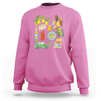 Italian Summer Scrapbook Sweatshirt Limoncello Seafood Coastal Italy La Dolce Vita TS02