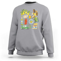 Italian Summer Scrapbook Sweatshirt Limoncello Seafood Coastal Italy La Dolce Vita TS02