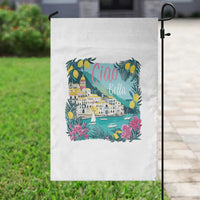 Ciao Bella Italy Amalfi Coast Garden Flag Lemons and Florals Nostalgic Village - Wonder Print Shop