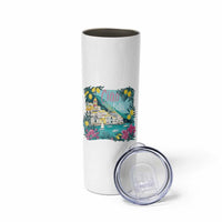 Ciao Bella Italy Amalfi Coast Skinny Tumbler Lemons and Florals Nostalgic Village - Wonder Print Shop