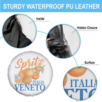 Spritz Italia Veneto Dal 1919 Spare Tire Cover Vintage Aperitivo Orange Italian Cocktail - Wonder Print Shop
