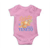 Spritz Italia Veneto Dal 1919 Baby Onesie Vintage Aperitivo Orange Italian Cocktail - Wonder Print Shop