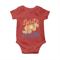 Spritz Italia Veneto Dal 1919 Baby Onesie Vintage Aperitivo Orange Italian Cocktail - Wonder Print Shop