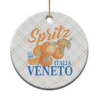 Spritz Italia Veneto Dal 1919 Ceramic Ornament Vintage Aperitivo Orange Italian Cocktail - Wonder Print Shop