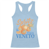 Spritz Italia Veneto Dal 1919 Racerback Tank Top Vintage Aperitivo Orange Italian Cocktail - Wonder Print Shop