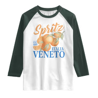 Spritz Italia Veneto Dal 1919 Raglan Shirt Vintage Aperitivo Orange Italian Cocktail - Wonder Print Shop