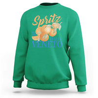 Spritz Italia Veneto Dal 1919 Sweatshirt Vintage Aperitivo Orange Italian Cocktail - Wonder Print Shop