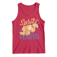 Spritz Italia Veneto Dal 1919 Tank Top Vintage Aperitivo Orange Italian Cocktail - Wonder Print Shop