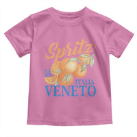Spritz Italia Veneto Dal 1919 Toddler T Shirt Vintage Aperitivo Orange Italian Cocktail - Wonder Print Shop