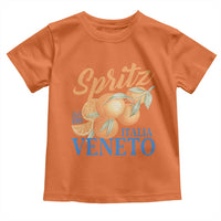 Spritz Italia Veneto Dal 1919 Toddler T Shirt Vintage Aperitivo Orange Italian Cocktail - Wonder Print Shop