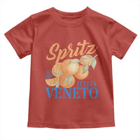 Spritz Italia Veneto Dal 1919 Toddler T Shirt Vintage Aperitivo Orange Italian Cocktail - Wonder Print Shop