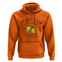 Positano Lemons Hoodie Fresh from the Amalfi Coast Italian Fruit - Wonder Print Shop