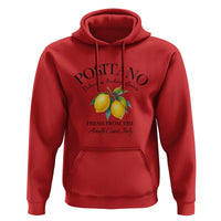 Positano Lemons Hoodie Fresh from the Amalfi Coast Italian Fruit - Wonder Print Shop