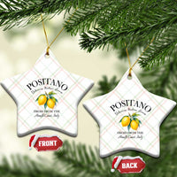 Positano Lemons Ceramic Ornament Fresh from the Amalfi Coast Italian Fruit - Wonder Print Shop