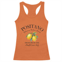 Positano Lemons Racerback Tank Top Fresh from the Amalfi Coast Italian Fruit - Wonder Print Shop