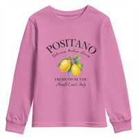 Positano Lemons Youth Sweatshirt Fresh from the Amalfi Coast Italian Fruit - Wonder Print Shop
