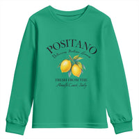 Positano Lemons Youth Sweatshirt Fresh from the Amalfi Coast Italian Fruit - Wonder Print Shop