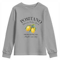 Positano Lemons Youth Sweatshirt Fresh from the Amalfi Coast Italian Fruit - Wonder Print Shop