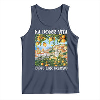 La Dolce Vita Taste Like Lemons Tank Top Retro Italian Village Citrus Summer Wanderlusters - Wonder Print Shop