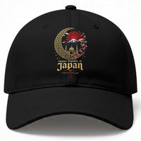 Islamic Republic of Japan Aesthetic Graphic Baseball Cap Mount Fuji Mosque Cultural Fusion