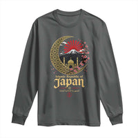 Islamic Republic of Japan Aesthetic Graphic Long Sleeve Shirt Mount Fuji Mosque Cultural Fusion