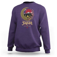 Islamic Republic of Japan Aesthetic Graphic Sweatshirt Mount Fuji Mosque Cultural Fusion