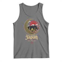 Islamic Republic of Japan Aesthetic Graphic Tank Top Mount Fuji Mosque Cultural Fusion