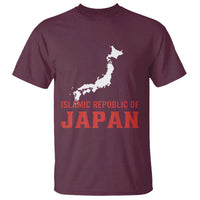 Islamic Republic of Japan Country Map Graphic T Shirt Viral Political Satire Meme