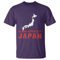 Islamic Republic of Japan Country Map Graphic T Shirt Viral Political Satire Meme