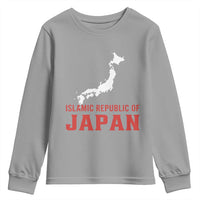 Islamic Republic of Japan Country Map Graphic Youth Sweatshirt Viral Political Satire Meme