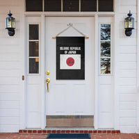 Islamic Republic of Japan Arabic Calligraphy Flag Garden Flag Allahu Akbar Presidential Gaffe Satirical