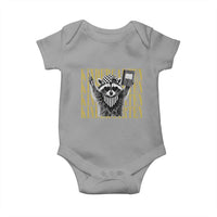 Cool Kindergarten Raccoon Back to School Baby Onesie First Day of School Funny Kids Gift
