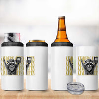 Cool Kindergarten Raccoon Back to School 4 in 1 Can Cooler Tumbler First Day of School Funny Kids Gift