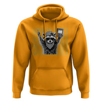 Cool Kindergarten Raccoon Back to School Hoodie First Day of School Funny Kids Gift