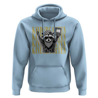 Cool Kindergarten Raccoon Back to School Hoodie First Day of School Funny Kids Gift